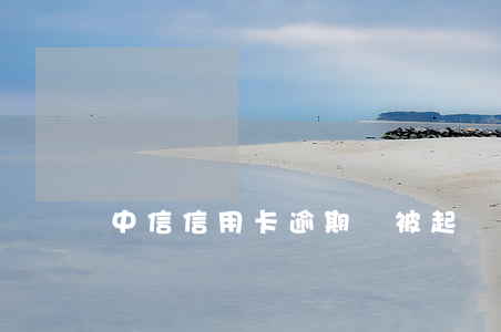 中信信用卡逾期會被起訴嘛(中信信用卡 逾期)