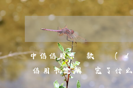 中信信用卡還款幾點(diǎn)逾期(中信信用卡逾期還完了什么時(shí)候可以恢復(fù))