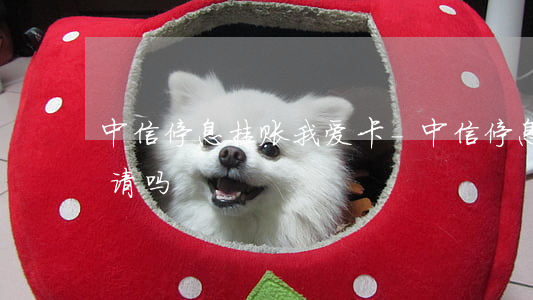 中信停息挂账我爱卡-中信停息挂账容易申请吗
