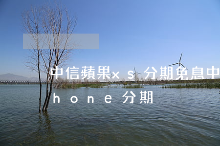 中信蘋果xs分期免息(中信銀行信用卡iphone分期)