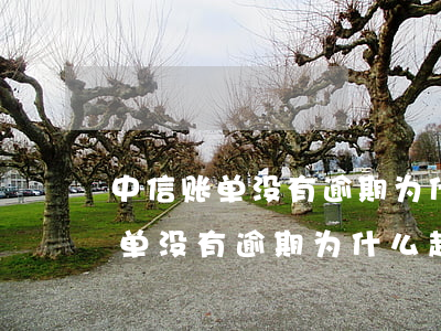 中信账单没有逾期为什么越还越多-中信账单没有逾期为什么越还越多呢
