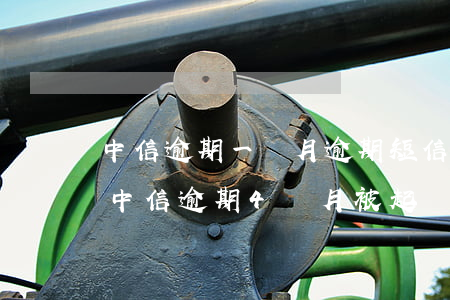 中信逾期一個月逾期短信通知起訴是真的嗎（中信逾期4個月被起訴了）