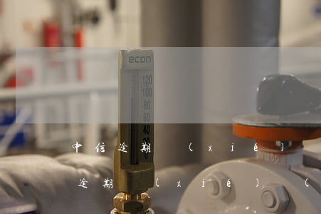中信逾期協(xié)調(diào)（中信逾期協(xié)調(diào)）