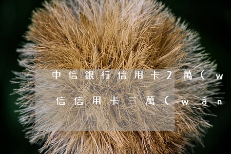 中信銀行信用卡2萬(wàn)逾期三年（中信信用卡三萬(wàn)多逾期）