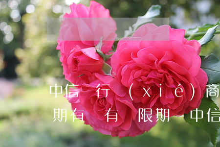 中信銀行協(xié)商個(gè)性化分期有沒有寬限期-中信銀行協(xié)商個(gè)性化分期有沒有寬限期