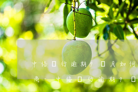中信銀行逾期9個月如何申請協(xié)商-中信銀行逾期9個月如何申請協(xié)商還款