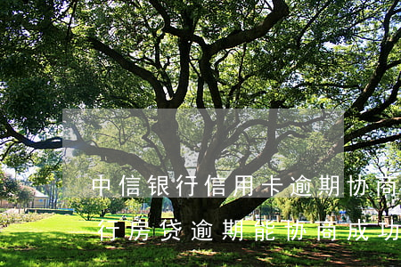 中信银行信用卡逾期协商分期成功-中信银行房贷逾期能协商成功继续分期吗?