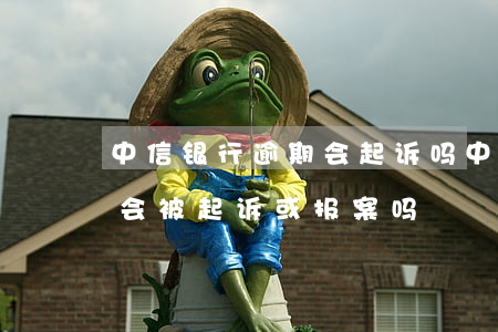 中信银行逾期会起诉吗(中信银行逾期三个月会被起诉或报案吗)