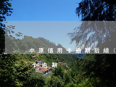 中原信用卡逾期后續(xù)(中國銀行 信用卡 逾期)