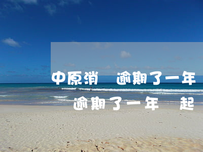 中原消費逾期了一年會起訴多少人-中原消費逾期了一年會起訴多少人呢