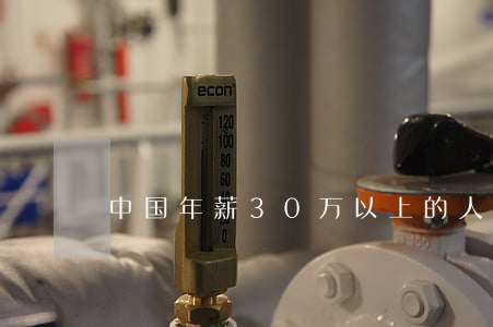 中国年薪30万以上的人占多少
