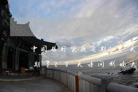 中国银行贷款逾期12天(中国银行的房贷逾期了20天,请问影响大吗?)
