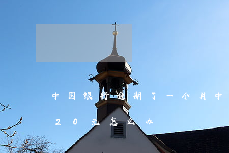 中国银行逾期了一个月(中国银行逾期一个月20元怎么办)