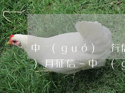 中國(guó)銀行信用卡逾期一個(gè)月征信-中國(guó)銀行信用卡逾期一個(gè)月征信有影響嗎