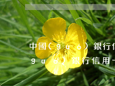 中國(guó)銀行信用卡逾期幾年(中國(guó)銀行信用卡逾期幾年能申請(qǐng)減息還款嗎)