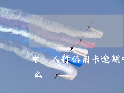 中國人行信用卡逾期(中國人行信用卡逾期怎么辦)