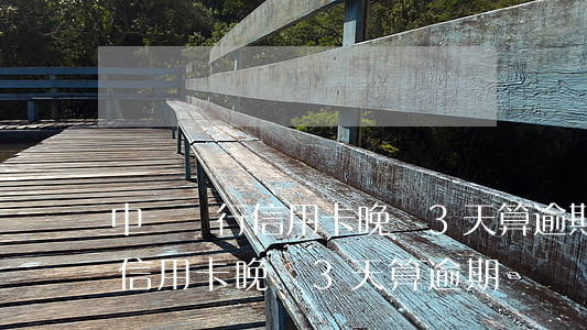 中國銀行信用卡晚還3天算逾期嗎 中國銀行信用卡晚還3天算逾期嗎