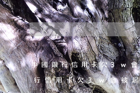 中國銀行信用卡欠3w會被起訴嗎-中國銀行信用卡欠3w會被起訴嗎知乎