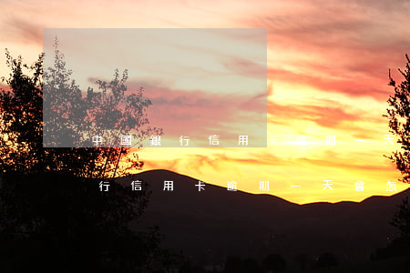 中國銀行信用卡逾期一天會怎么樣-中國銀行信用卡逾期一天會怎么樣嗎