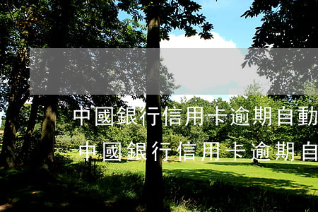 中國銀行信用卡逾期自動(dòng)扣款(中國銀行信用卡逾期自動(dòng)扣款)