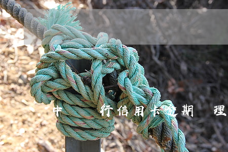 中國銀行信用卡逾期處理條件