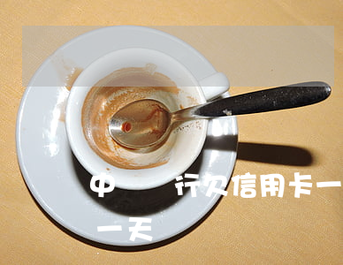 中國銀行欠信用卡一周(中國銀行信用卡 逾期一天)