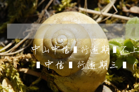 中山中信銀行逾期還不上會(huì)起訴嗎(中信銀行逾期三個(gè)月真的會(huì)起訴坐牢嗎)