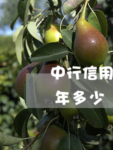 中行信用卡利息3厘(中行信用卡3万分期2年多少)