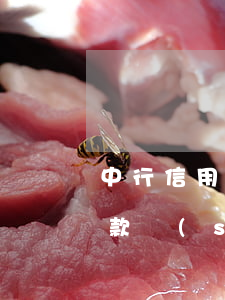 中行信用卡透支5000(中行信用卡透支還款時(shí)間)