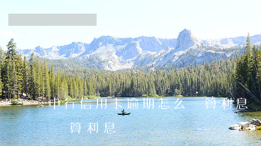 中行信用卡逾期怎么計算利息(銀行逾期怎么計算利息)