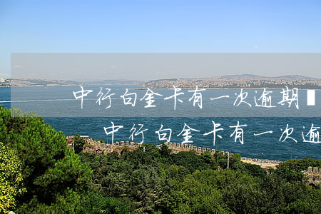 中行白金卡有一次逾期會(huì)怎么樣-中行白金卡有一次逾期會(huì)怎么樣嗎