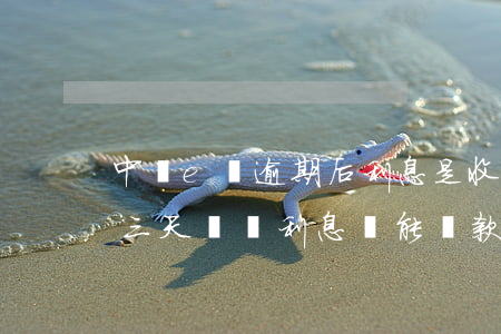中銀e貸逾期后利息是收多少 中銀e貸逾期三天沒還利息還能貸款嗎