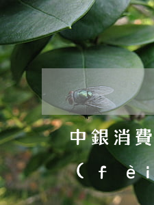 中銀消費(fèi)貸款逾期七天(中銀消費(fèi)貸晚還了一天)