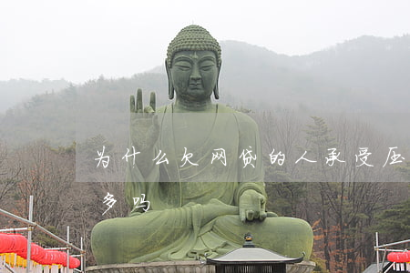 为什么欠网贷的人承受压力大(网贷欠款的人多吗)