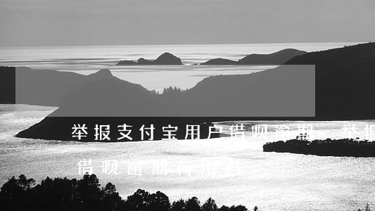 举报支付宝用户借呗逾期-举报支付宝用户借呗逾期有用吗
