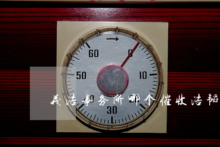 义浩事务所哪个催收(浩韬律所催收)