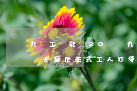 九級工傷能賠20萬嗎(九級工傷能賠20萬嗎不是他正式工人打零工)