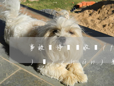 事故車停車場收費(fèi)標(biāo)準(zhǔn)是多少錢一天(交通事故停車場收費(fèi)多少錢一天)