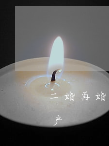 二婚再婚财产继承权吗(继承法二婚的婚前财产)