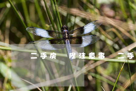 二手房裝修注意事項(二手房裝修注意事項)