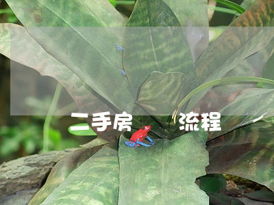 二手房購買流程