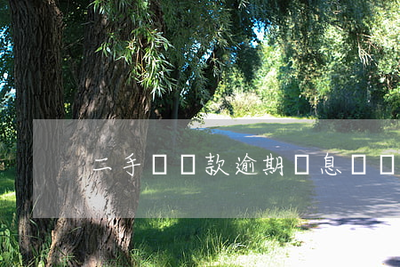 二手車貸款逾期罰息(車貸逾期罰款怎么算)