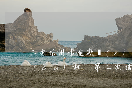 二次信用卡逾期協(xié)商可以怎么補(bǔ)救-第二次信用卡逾期