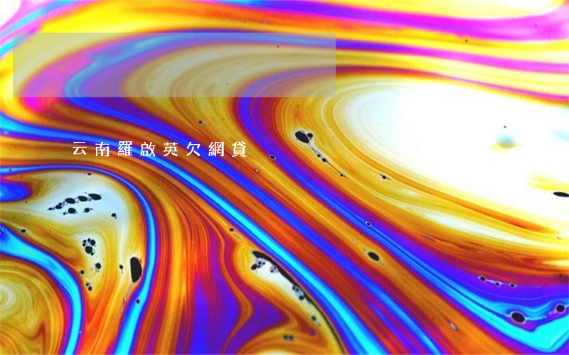 云南羅啟英欠網貸