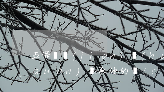 五保戶監(jiān)護(hù)人有權(quán)繼承他的財(cái)產(chǎn)嗎(五保戶死后監(jiān)護(hù)人有繼承權(quán)嗎)