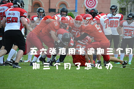 五六张信用卡逾期三个月了(五六张信用卡逾期三个月了怎么办)