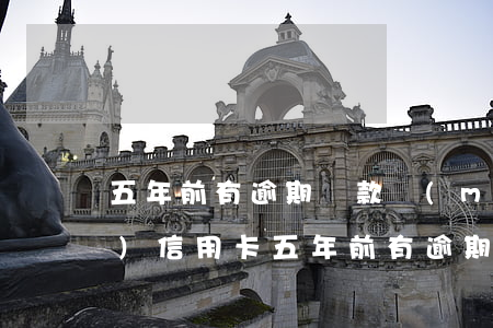 五年前有逾期貸款買(mǎi)車(chē)(信用卡五年前有逾期記錄,影響貸款買(mǎi)車(chē)么)