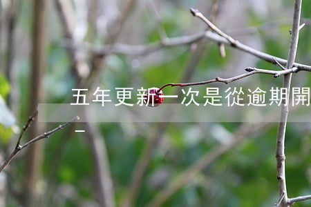 五年更新一次是從逾期開(kāi)始算嗎-