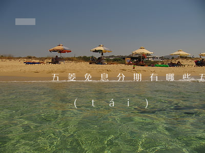 五菱免息分期有哪些 五菱免息分期有哪些平臺(tái)