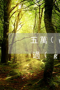 五萬(wàn)信用卡不還蹲多久(信用卡超過(guò)五萬(wàn)還不起)